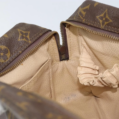 $600 LOUIS VUITTON Monogram Trousse Toilette 28 Clutch Bag VINTAGE