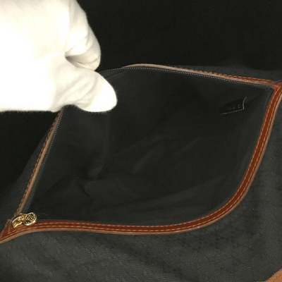 $2500 Fendi Pequin PVC Boston Travel Bag