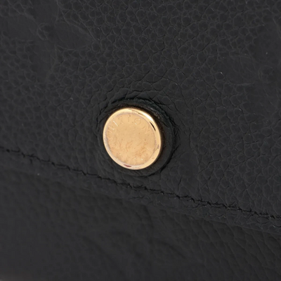 $775 RFID Louis Vuitton Empreinte Emilie Wallet Black Dune
