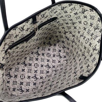 LOUIS VUITTON Neverfull MM M21465 Gray Monogram Jacquard Denim - Unconfirmed