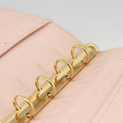 $650 2006 LOUIS VUITTON Monogram Koala Small Ring Agenda Cover Rose CA0076