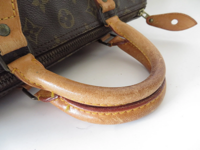 Authentic Louis Vuitton Monogram Speedy 30 Hand Bag F#45163