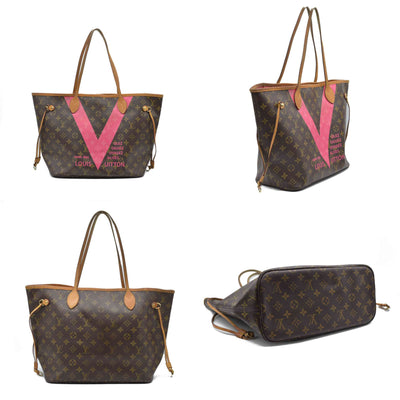 $2030 2015 Louis Vuitton Monogram V Neverfull MM Grenade CONSIGNMENT
