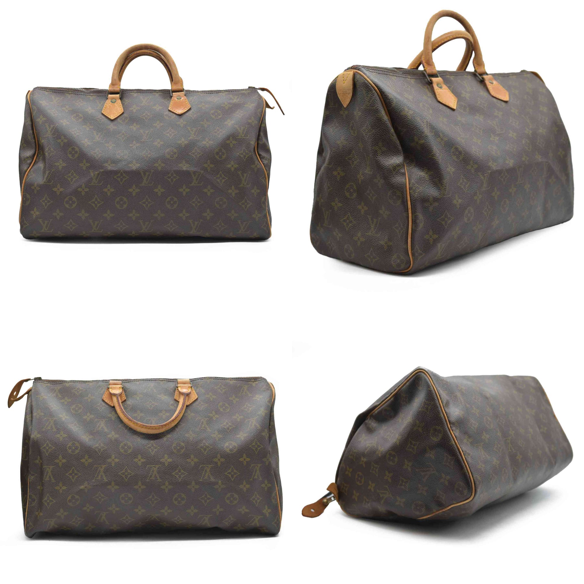 $1690 Louis Vuitton Monogram Speedy 40 SA841
