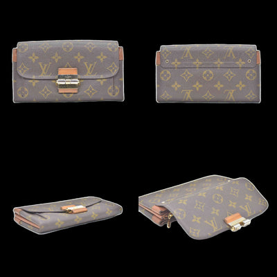 Louis Vuitton  LV Monogram Coated Canvas Elysee Wallet CONSIGNMENT