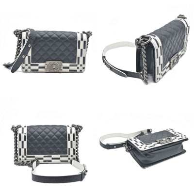 Chanel Small Checkerboard Boy Bag