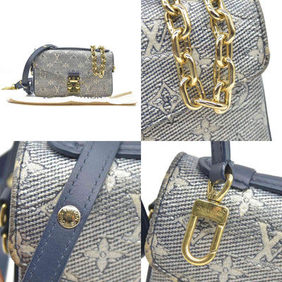 Louis Vuitton  Monoglam Pochette Metis East West Blue