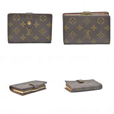 $750 1998 Louis Vuitton Monogram French Purse Wallet CA0958