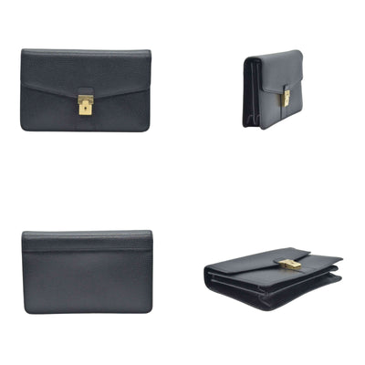 $700 Salvatore Ferragamo  Gancini Clutch CONSIGNMENT
