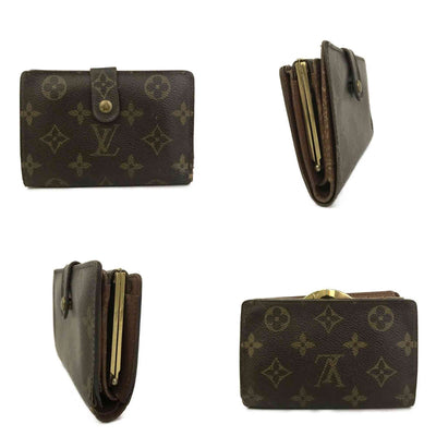 Louis Vuitton Monogram Porte Monnaie Billets Viennois Bifold Wallet CA0015