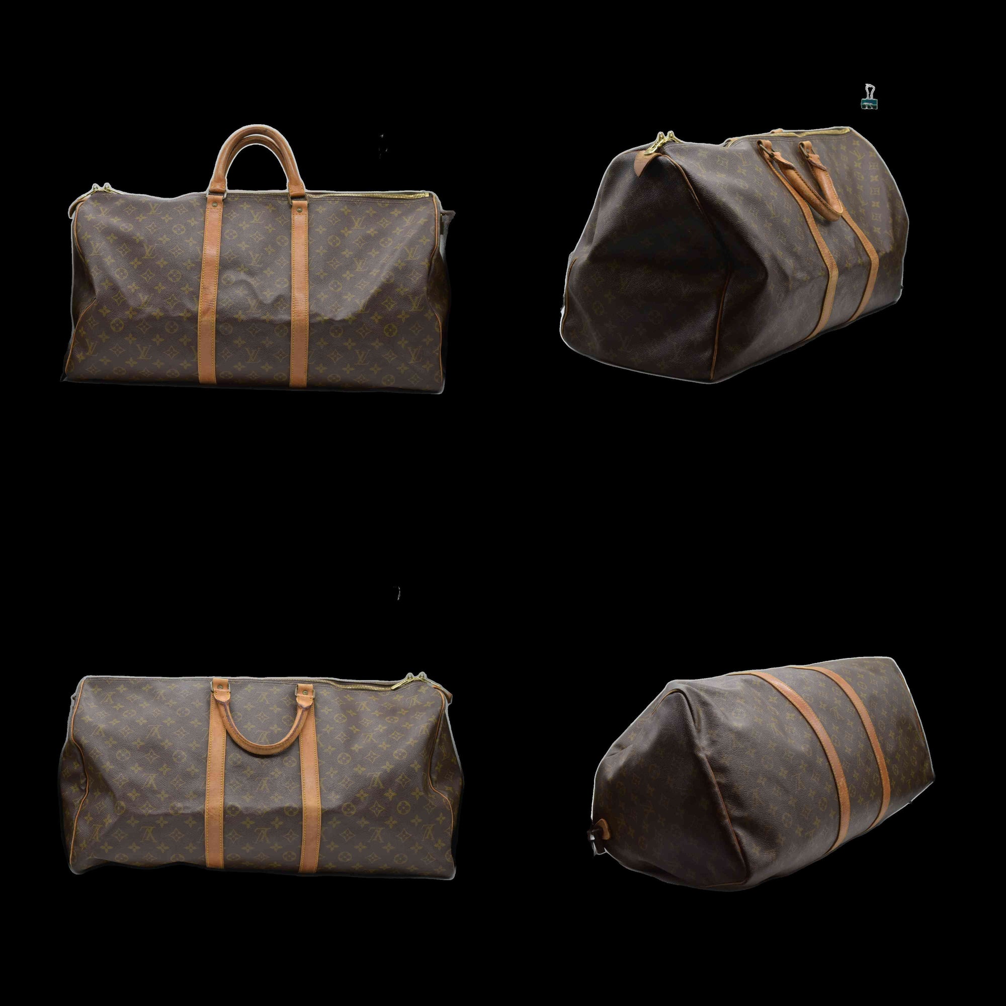 $2170 1984 Louis Vuitton Monogram Keepall 55 SD824