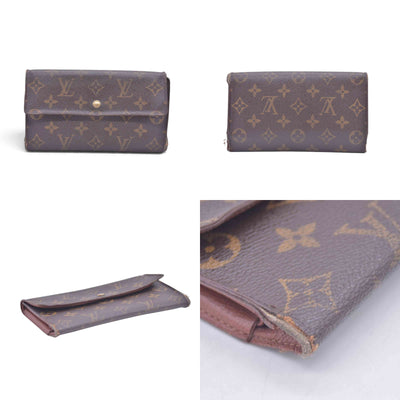 $590 LOUIS VUITTON Monogram Porte Tresor International Wallet CONSIGNMENT 10021412