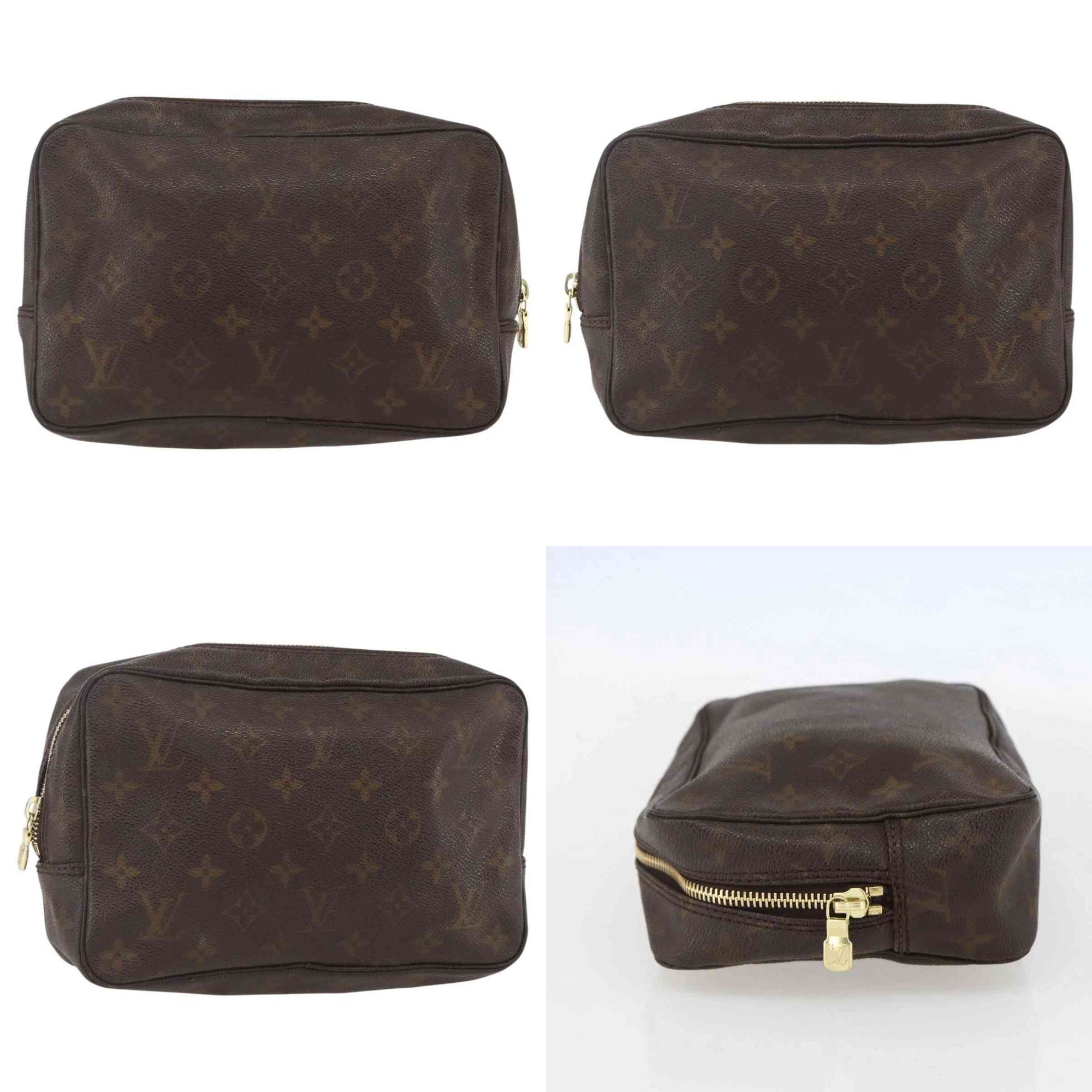 $600 1988 LOUIS VUITTON Monogram Trousse Toilette 23 883TH