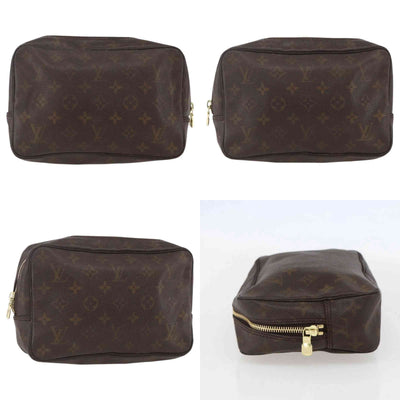 $600 1988 LOUIS VUITTON Monogram Trousse Toilette 23 883TH
