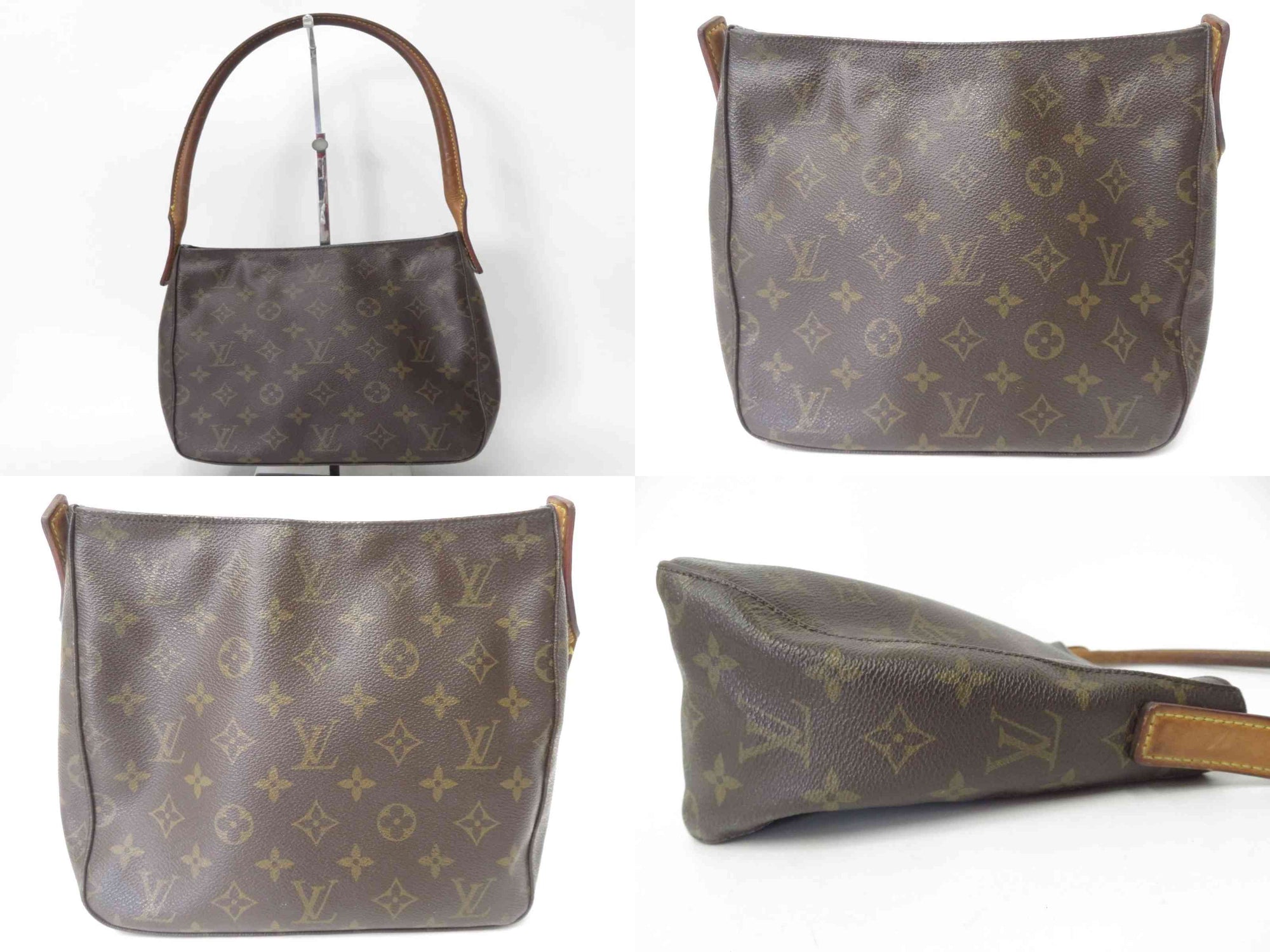 $1,380 2003 Louis Vuitton Monogram Looping MM FL0033