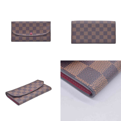 $635 2016 Louis Vuitton Emilie Wallet Cherry Red TA2106 CONSIGNMENT 10020964