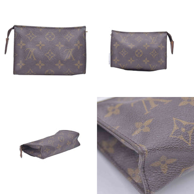 $595 1991 Louis Vuitton Monogram Toiletry Pouch 15 TH1901