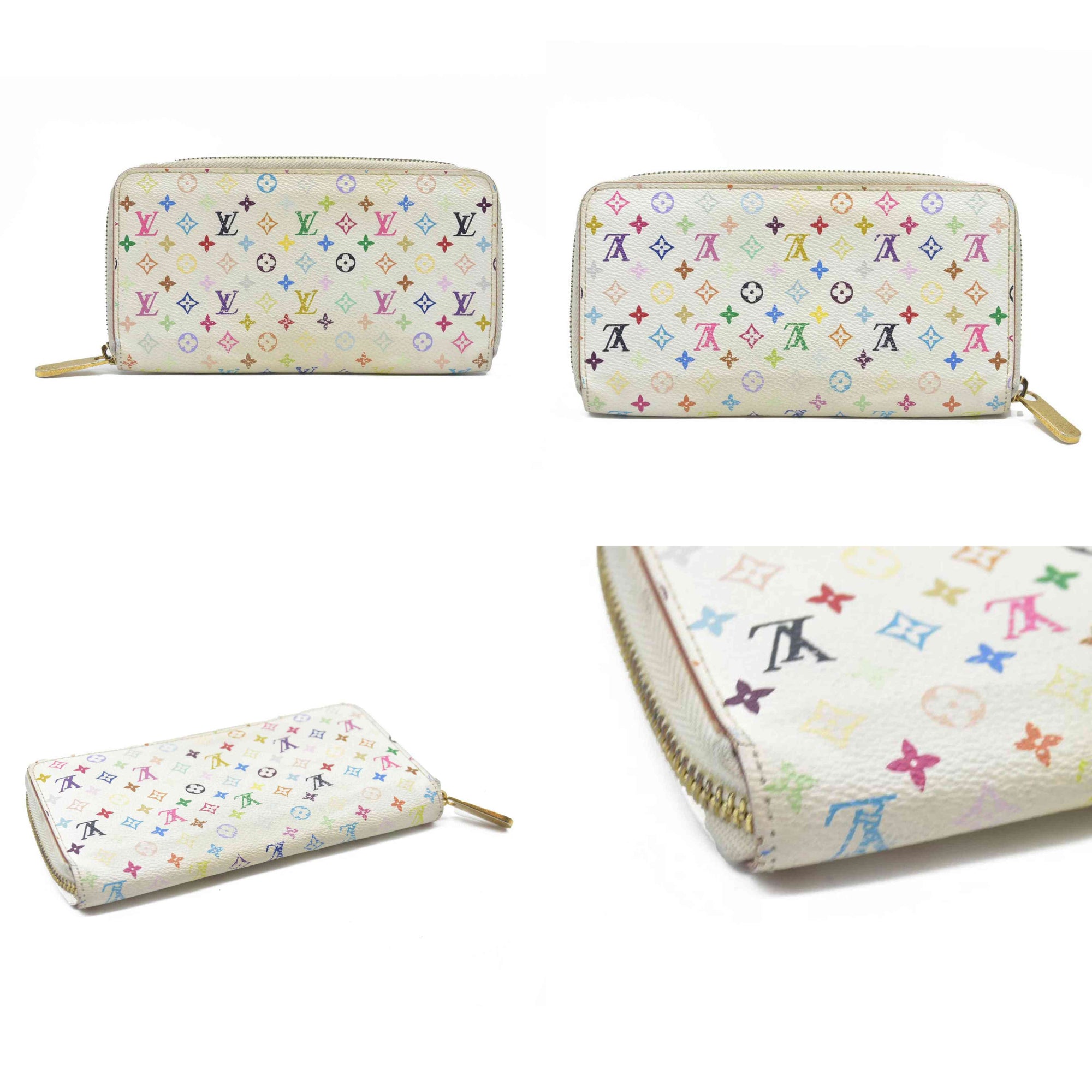 LOUIS VUITTON Monogram Murakami Zippy Wallet CA0131