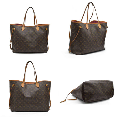 AUCTION $2240 Louis Vuitton  Monogram Neverfull GM Pivoine Pink Interior