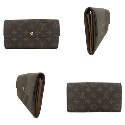 $775 2006 Louis Vuitton Monogram Sarah Wallet MI1026
