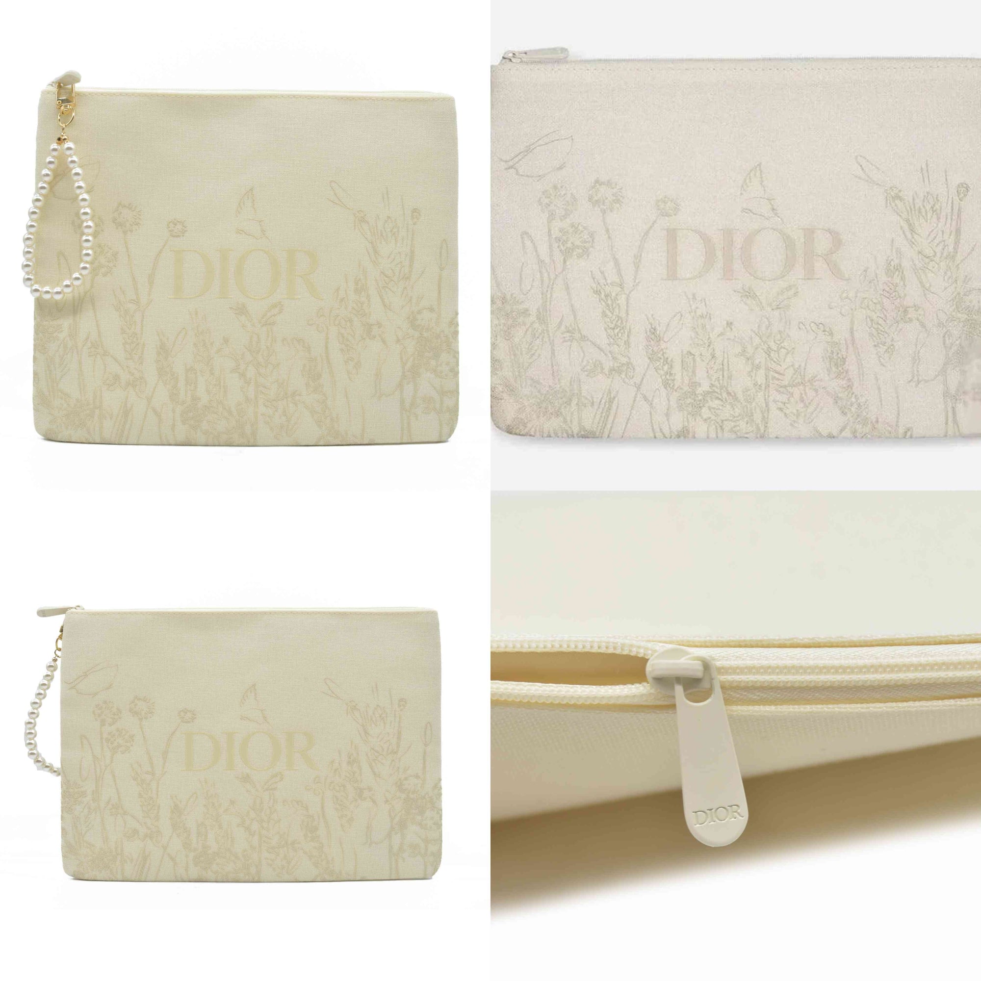 Dior Beauty Spring Flower Clutch Bag Pouch Limited Edition New