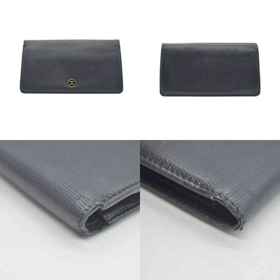 $925 Chanel  Interlocking CC Logo Leather Wallet CONSIGNMENT