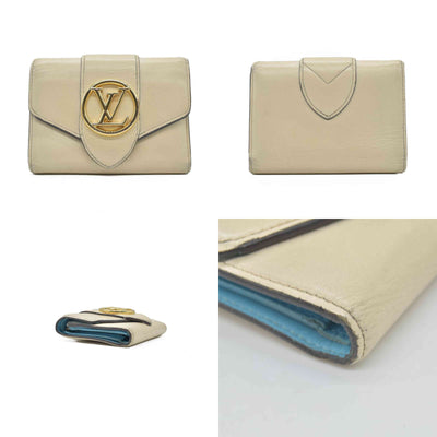 LOUIS VUITTON Portefeuille Pont Neuf Trifold Compact Wallet