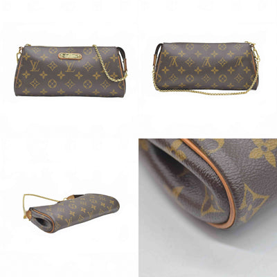 $1450 Louis Vuitton LV Monogram Eva Pochette AA1079 CONSIGNMENT