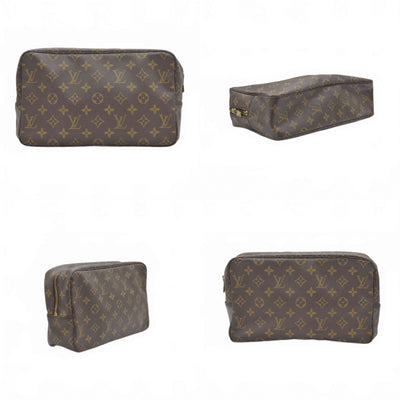 $600 1988 Louis Vuitton Cosmetic Pouch Monogram Trousse Toilette 28 881TH
