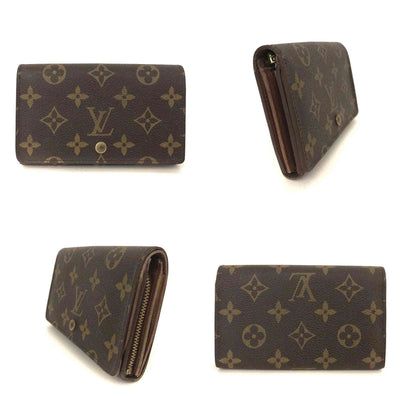 Louis Vuitton Monogram Porte Monnaie Billets Tresor Bifold Wallet RA1925