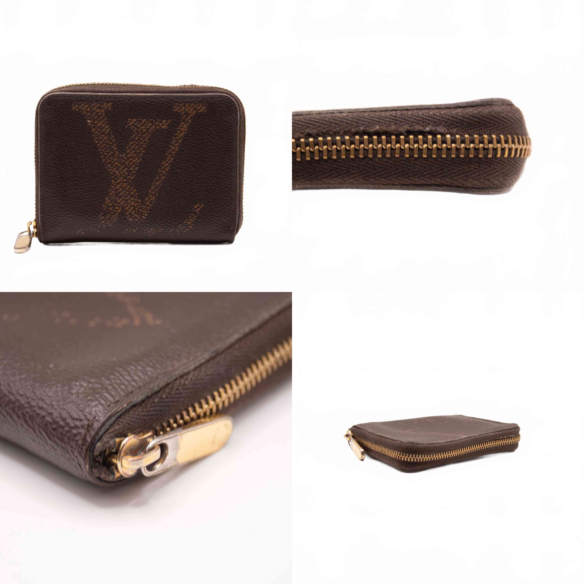 $560 2020 Louis Vuitton Monogram Giant Zippy Coin Purse SN4290