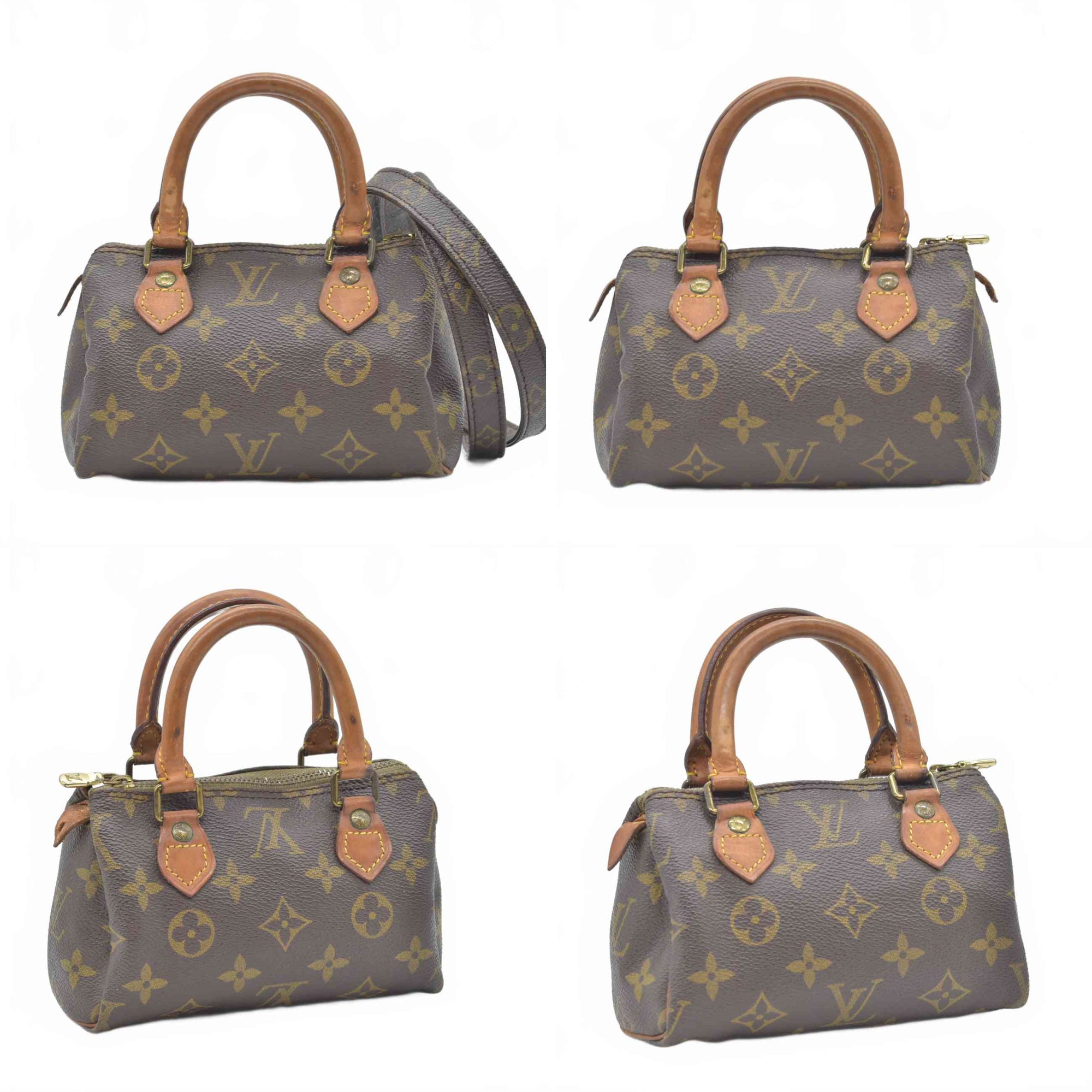 Louis Vuitton Monogram Mini Sac HL Speedy