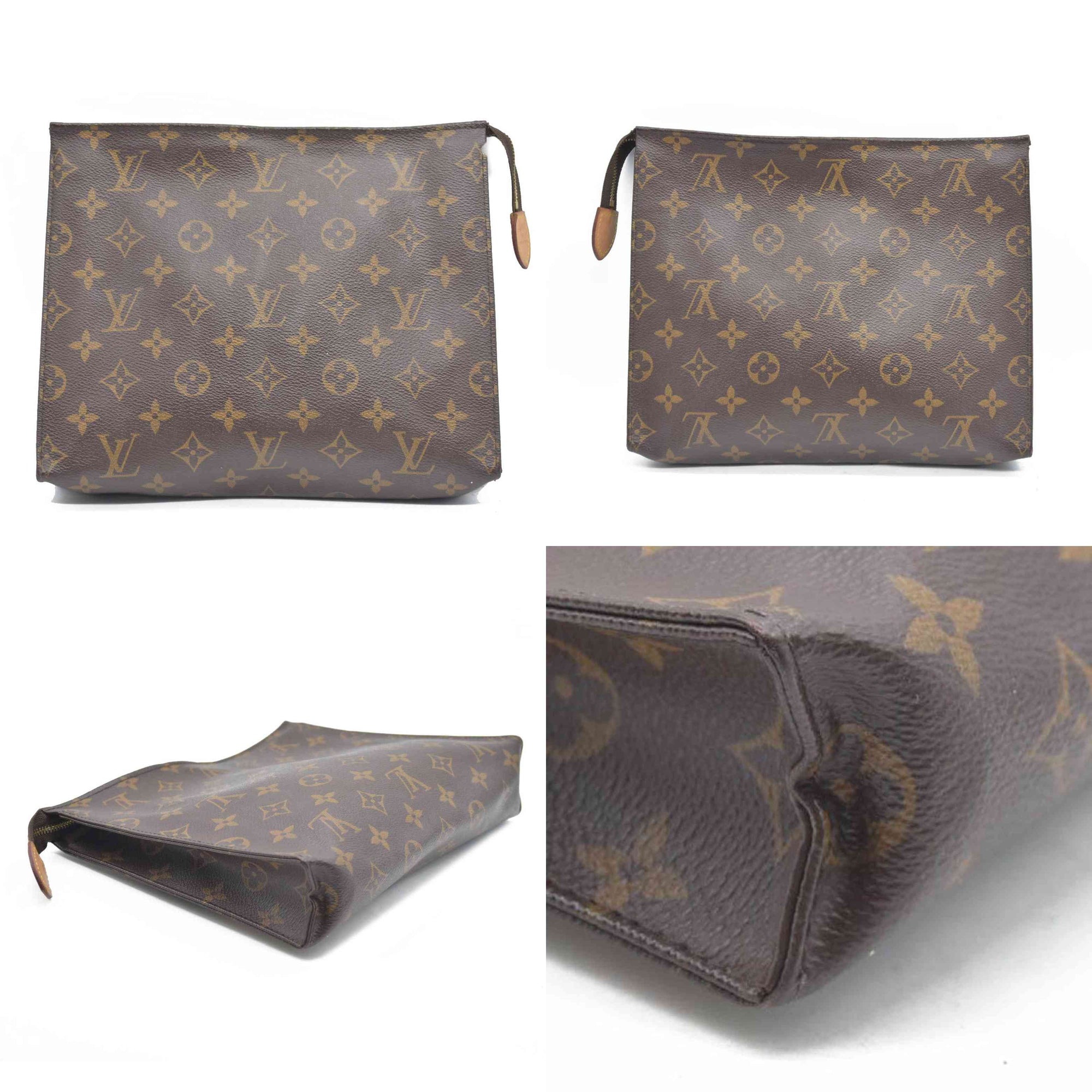 $1070 Louis Vuitton Monogram Toiletry 26