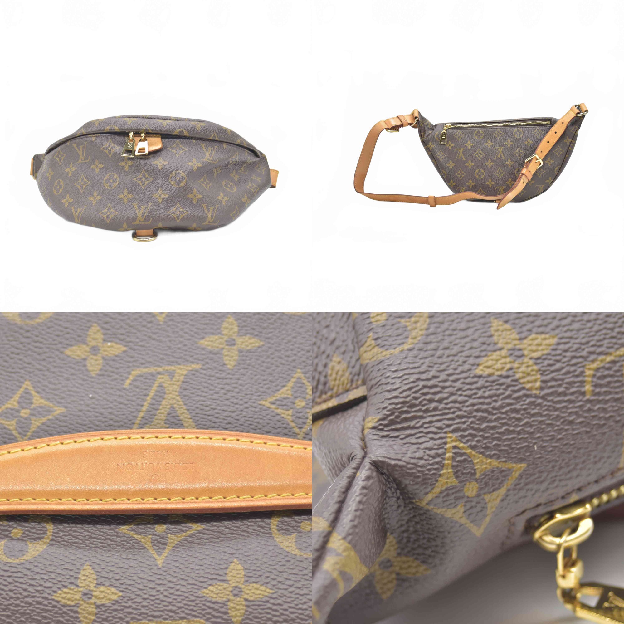 $2450 Louis Vuitton Monogram Bumbag RFID