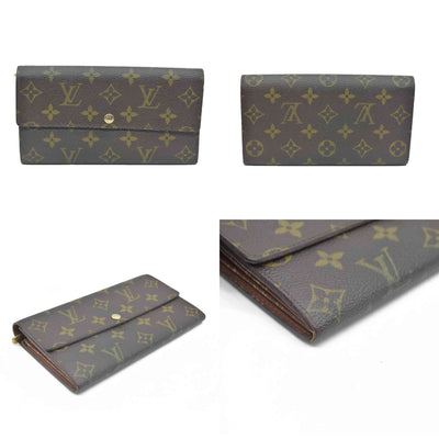 AUCTION $725 Louis Vuitton Monogram Sarah Wallet CA5008
