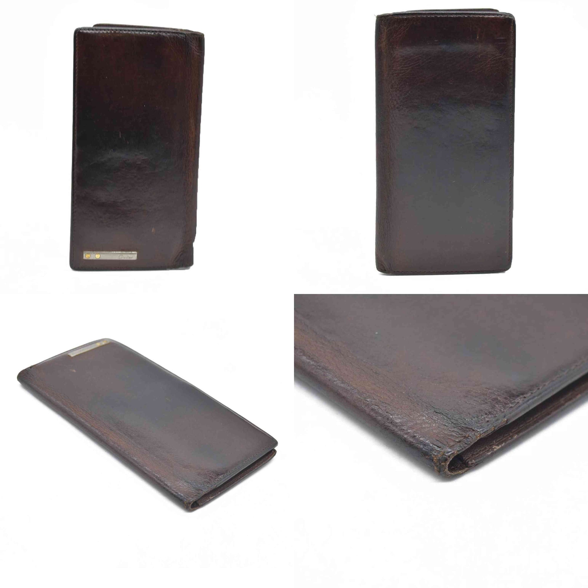 Cartier Leather Bifold Wallet