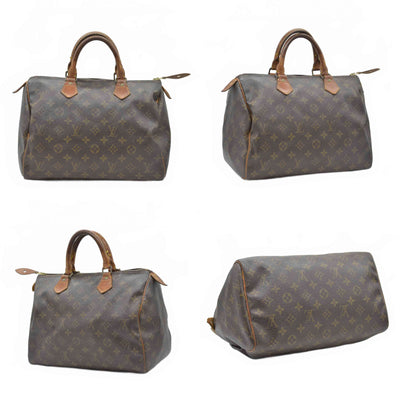 $1550 Louis Vuitton Monogram Speedy 30 Hand Bag 883 March 1988