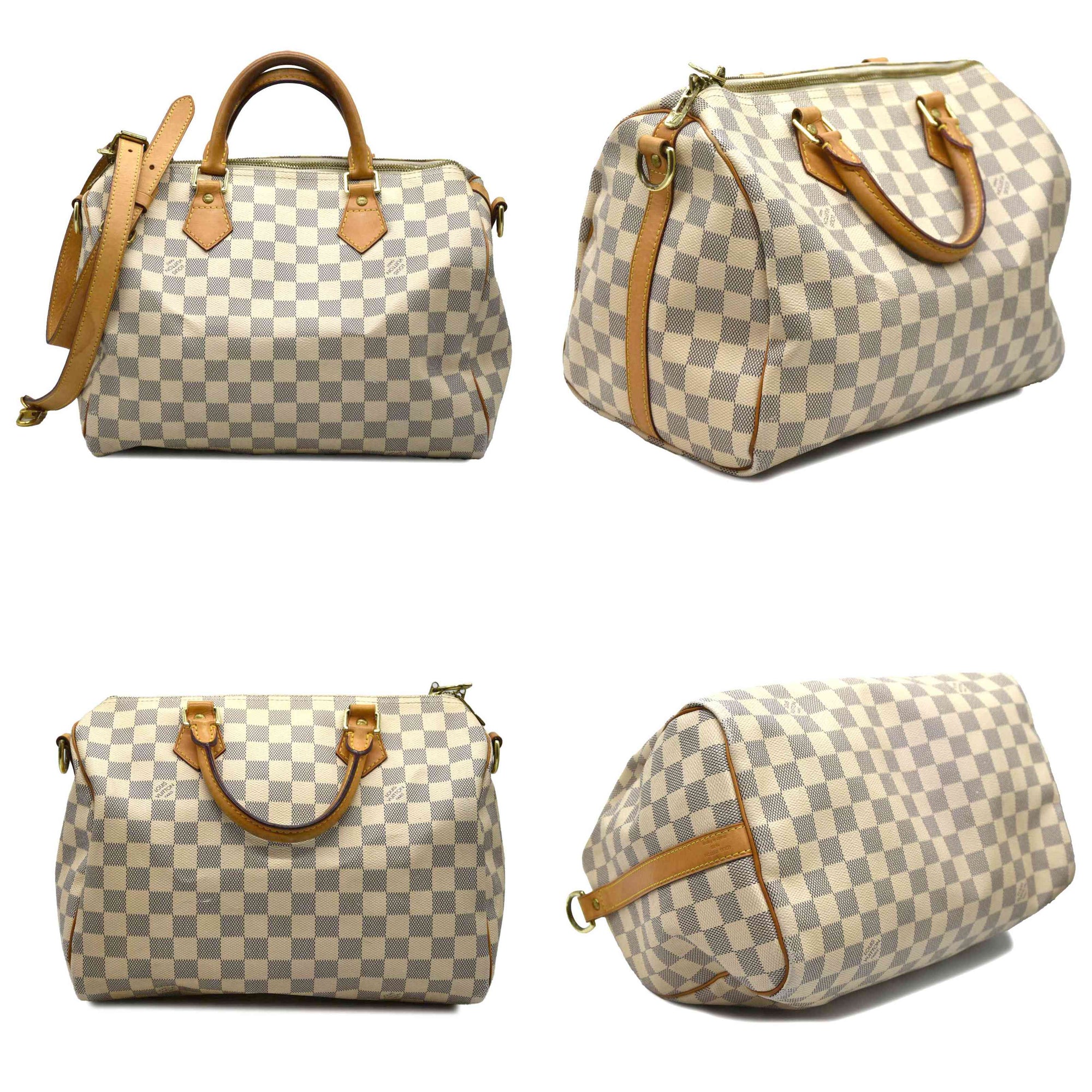 Louis Vuitton  Damier Azur Speedy Bandouliere 30 SP2114