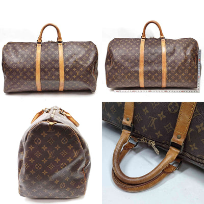 $2170 1982 Louis Vuitton Monogram Keepall 55 MI882