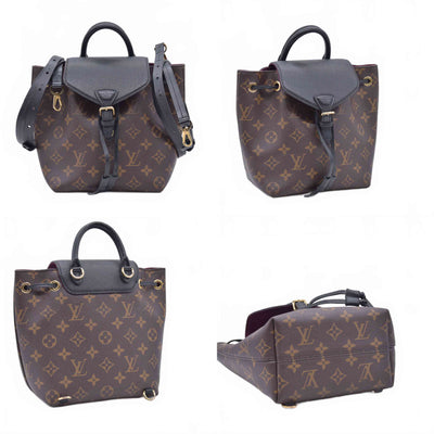 $2640 Louis Vuitton Monogram Montsouris BB New Model Backpack 10021305 CA4230