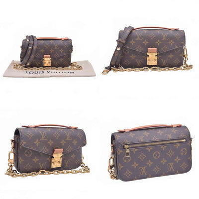 $3300 RFID Louis Vuitton East West Pochette Metis Monogram