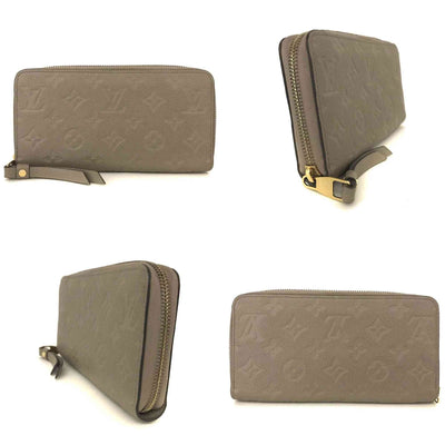 $1140 2020 Louis Vuitton Empreinte Zippy Wallet Tourterelle  SP1210