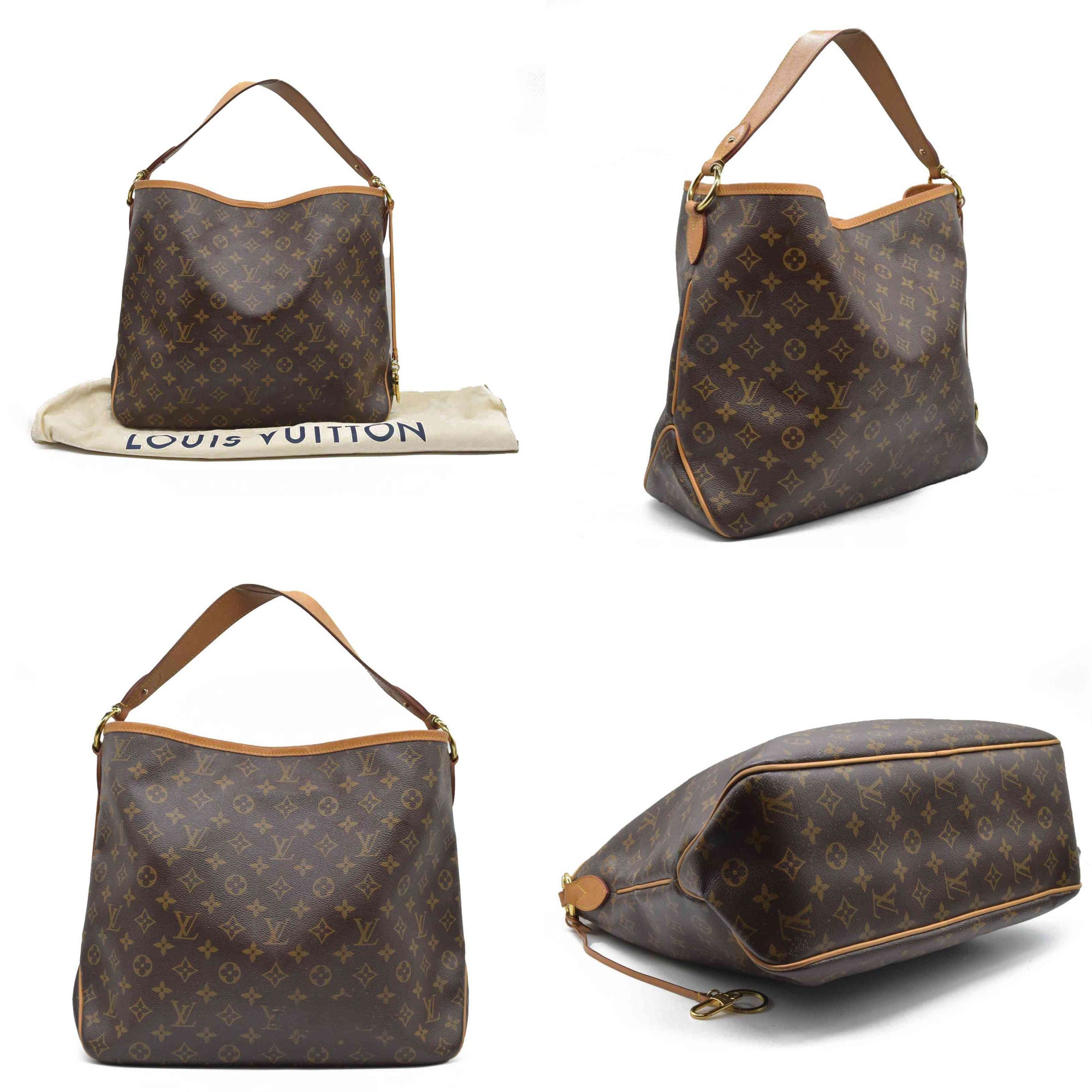 Louis Vuitton 2015 Monogram Pivoine Delightful MM