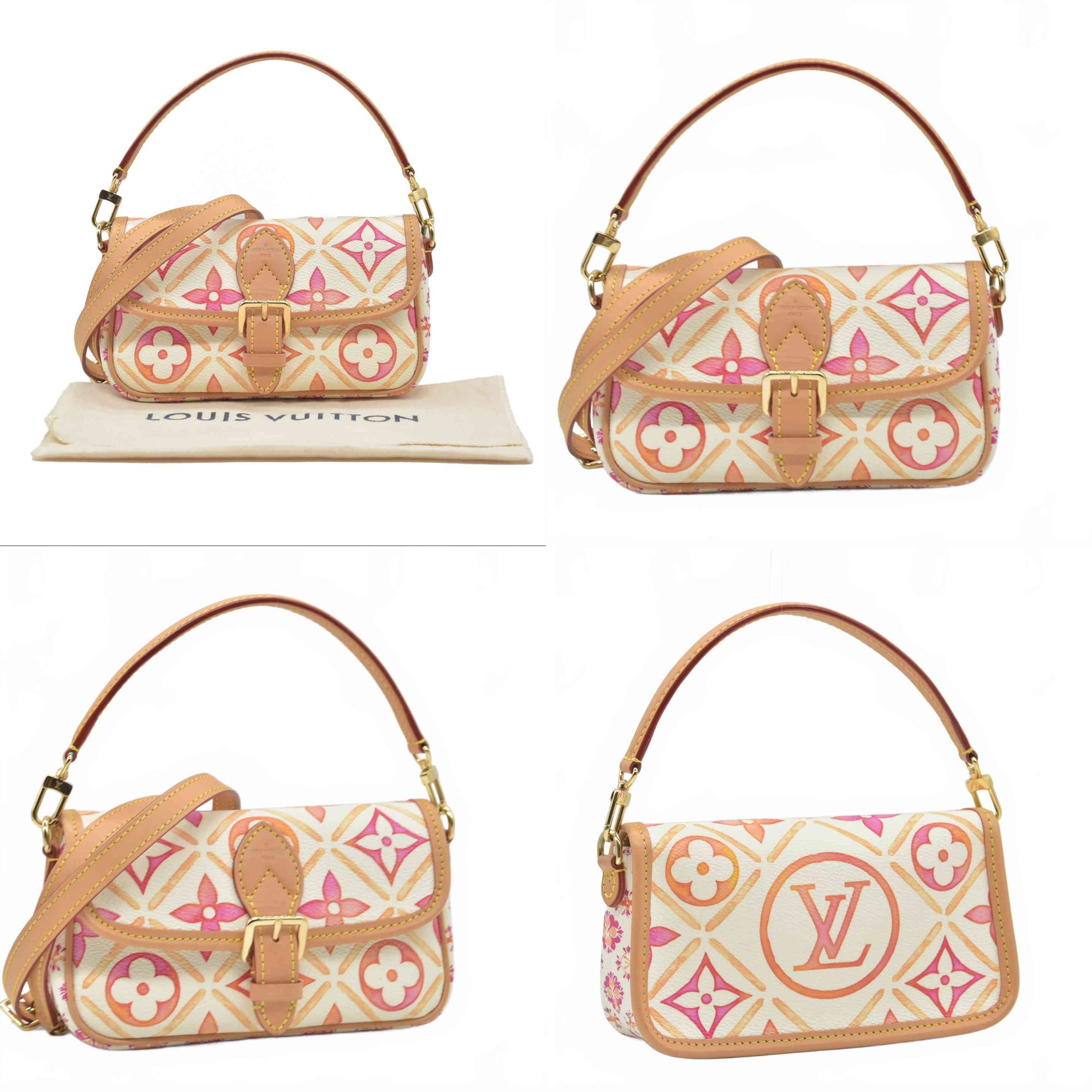 Louis Vuitton Monogram LV By the Pool Nano Diane Coral