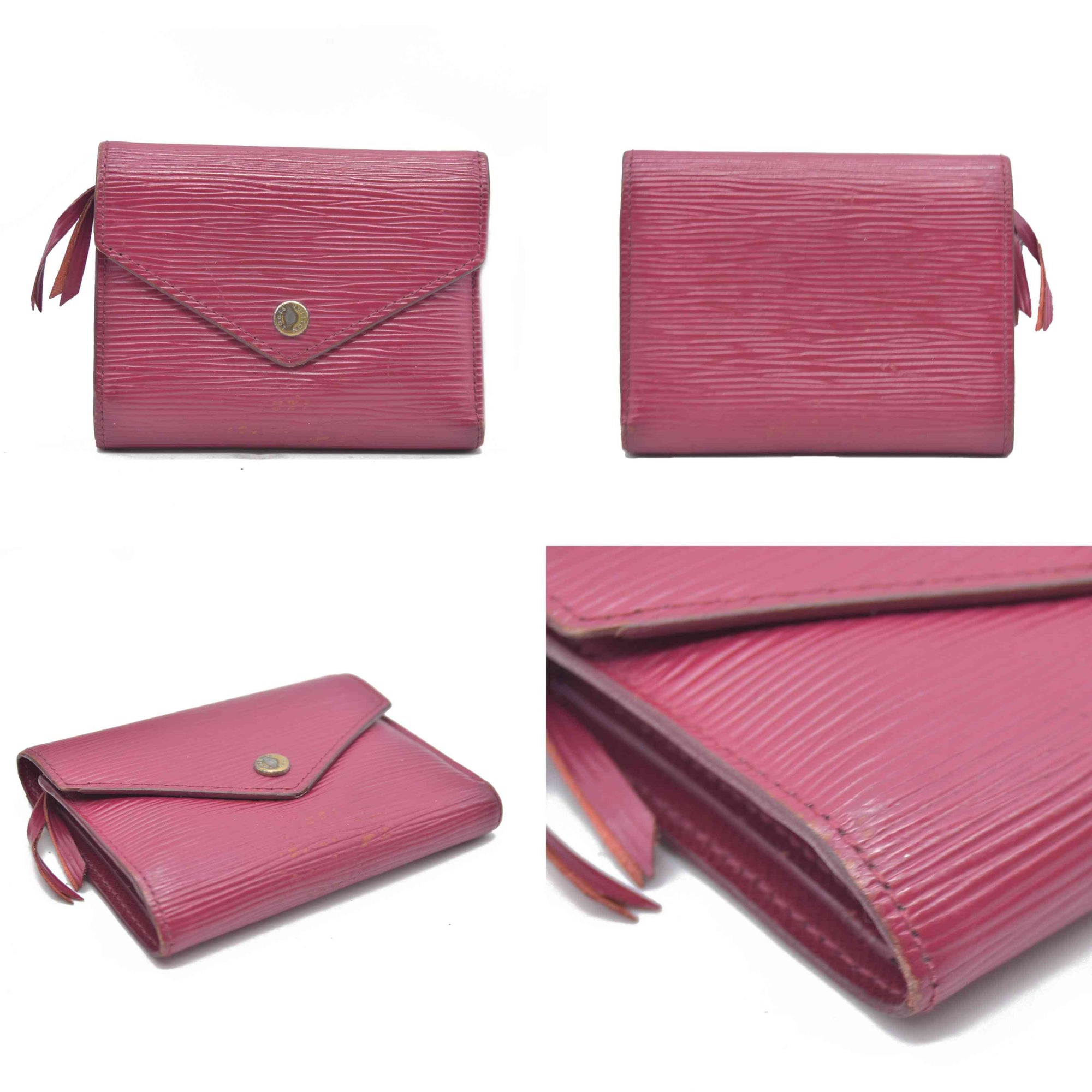 LOUIS VUITTON Epi portefeuille Victorine Compact Wallet SP2118