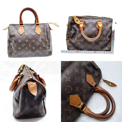 $1490 1990 Louis Vuitton Monogram Speedy 25 MI1920
