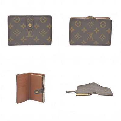 $750 1999 Louis Vuitton Monogram French Purse Wallet  MI0969