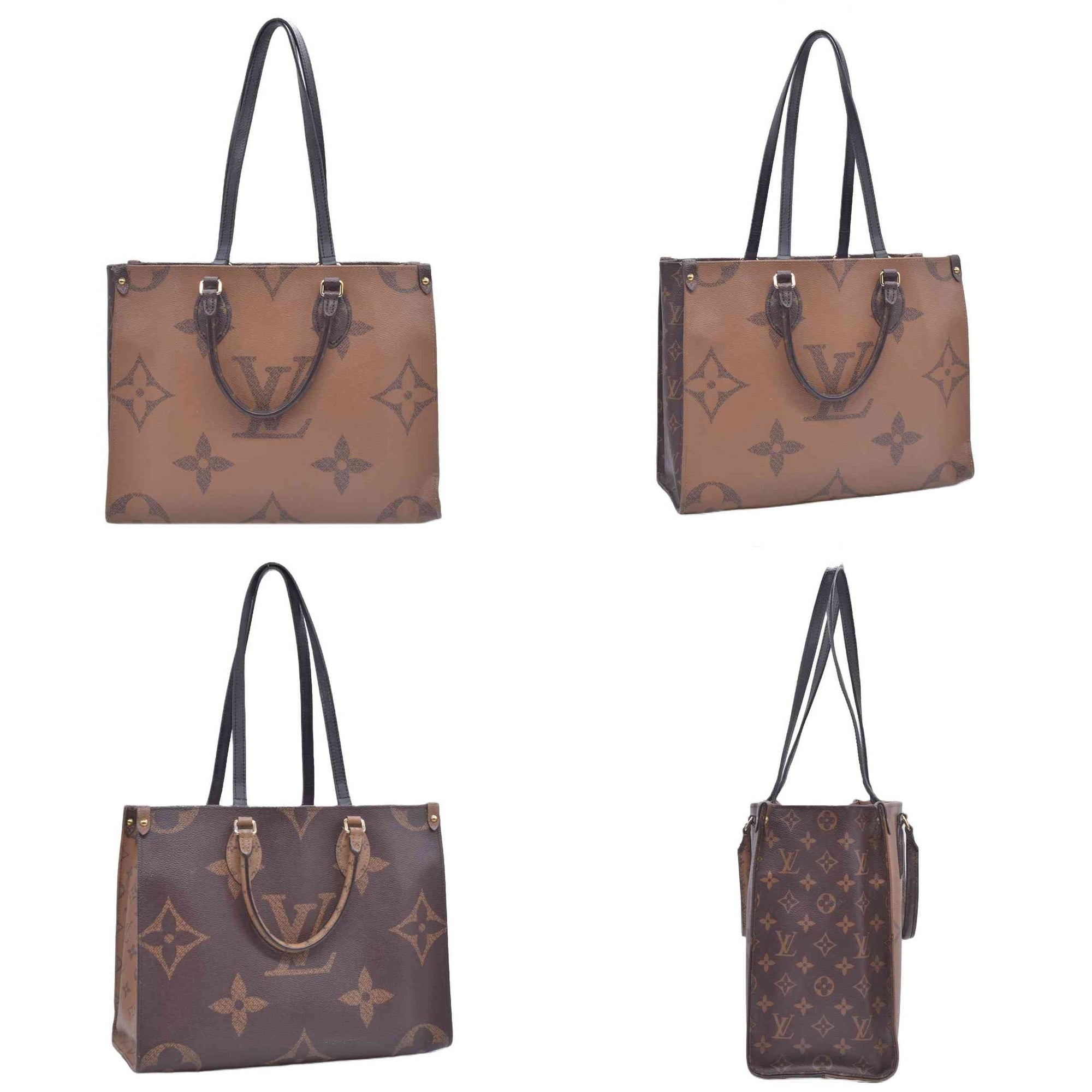 $3300 RFID Louis Vuitton Reverse Monogram Giant Onthego MM