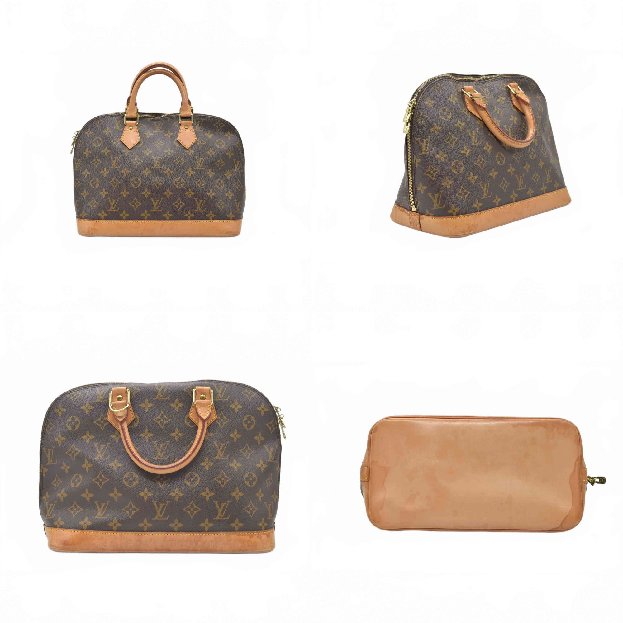 $2090 1998 Louis Vuitton Monogram Alma PM BA0978