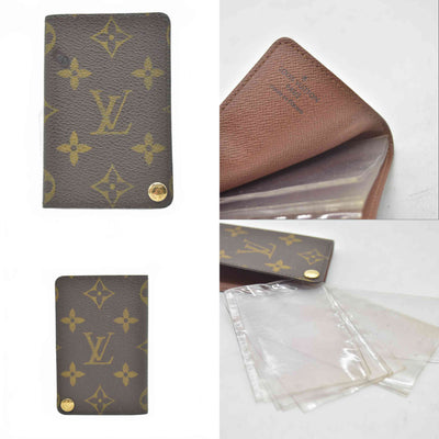 $320 2007 Louis Vuitton Monogram Porte-Cartes Credit Pression CONSIGNMENT CT2017